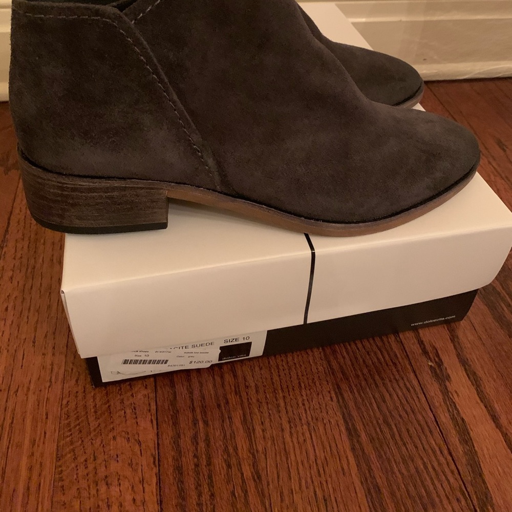 Dolce Vita suede low bootie  size 10 NEW